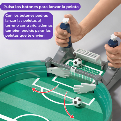 Football - Futbolín de mesa para mejorar la coordinación.